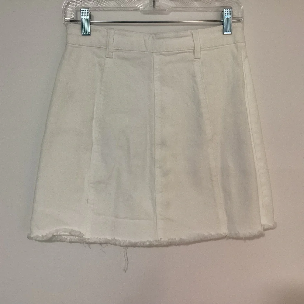 Harper Heritage Button Front Jean Skirt